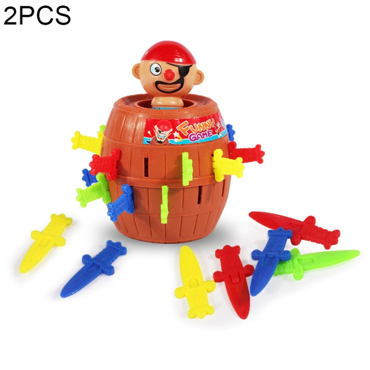 Gioco da tavolo Pirati Barile con Spade 2 pezzi