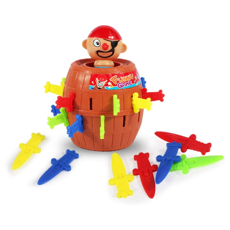 2 PCS Tricky Toys The Pirates Uncle Insert Sword Barrel Gioco da tavolo, Pirate Barrel