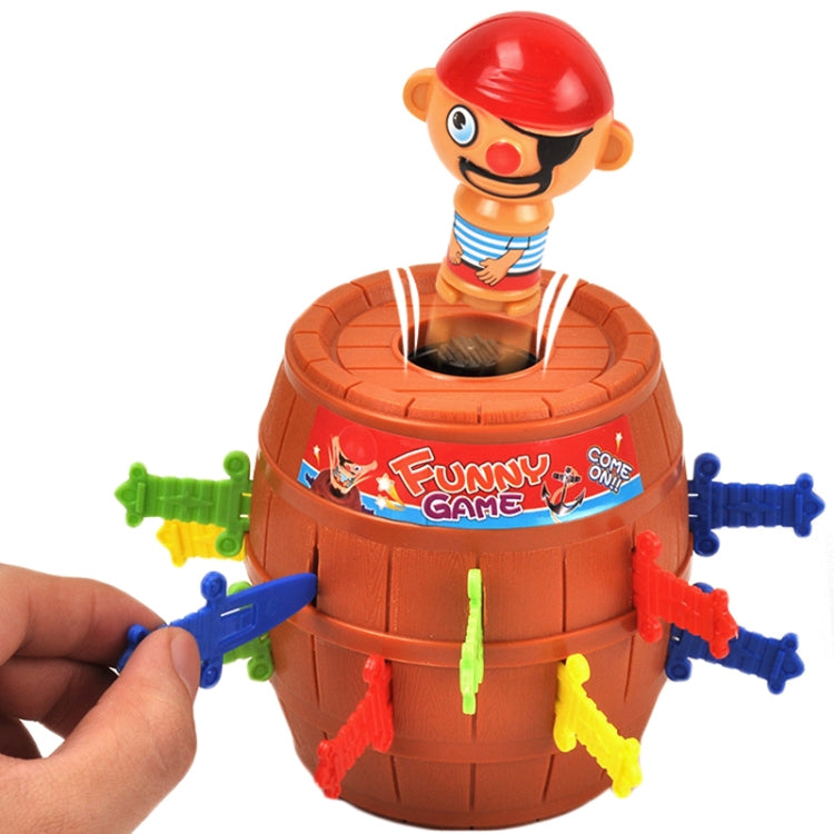 2 PCS Tricky Toys The Pirates Uncle Insert Sword Barrel Gioco da tavolo, Pirate Barrel