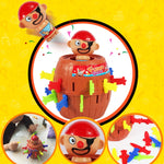 2 PCS Tricky Toys The Pirates Uncle Insert Sword Barrel Gioco da tavolo, Pirate Barrel
