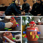 2 PCS Tricky Toys The Pirates Uncle Insert Sword Barrel Gioco da tavolo, Pirate Barrel
