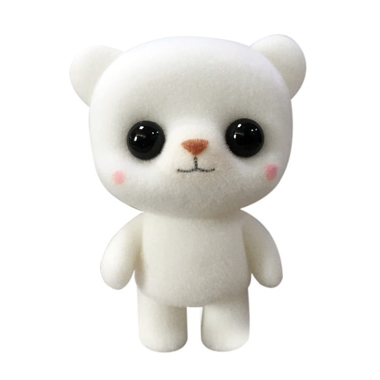 Bambola Orso in PVC Floccato 5,5x3,8x7 cm