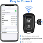 Autoscatto Bluetooth con doppio tasto per smartphone
