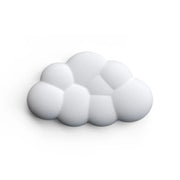 Tappetino per mouse in memory foam con poggiapolsi Cloud, supporto da polso per desktop da ufficio