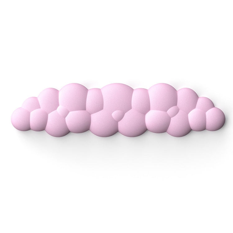 Supporto per tastiera da ufficio in memory foam con poggiapolsi Cloud