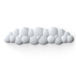 Supporto per tastiera da ufficio in memory foam con poggiapolsi Cloud