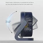 Ventilatore elettrico mini USB da tavolo 5 pollici