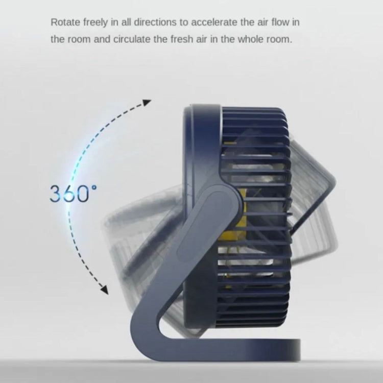 Ventilatore elettrico mini USB da tavolo 5 pollici