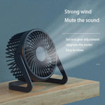Ventilatore elettrico mini USB da tavolo 5 pollici