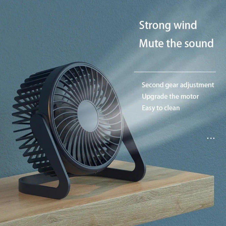 Ventilatore elettrico mini USB da tavolo 5 pollici