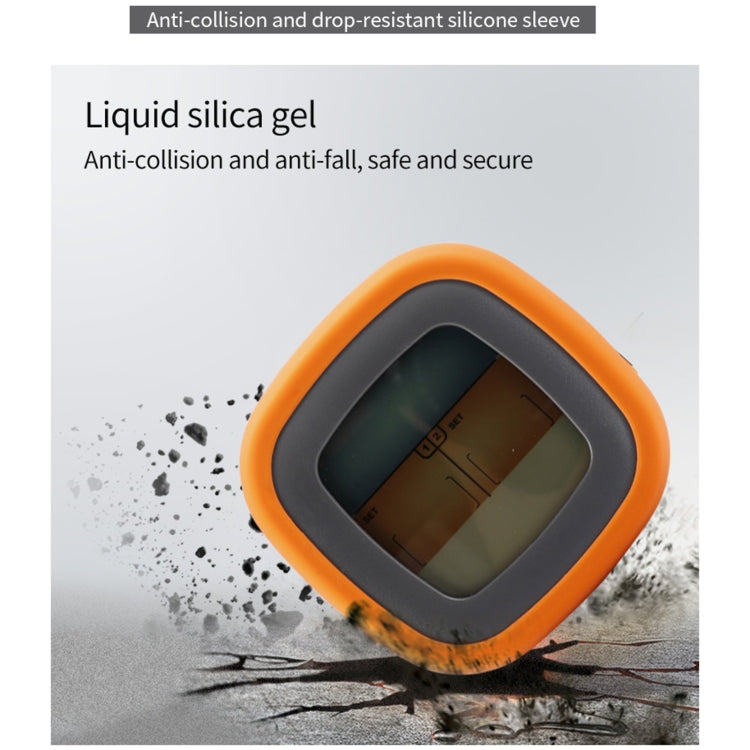 TS-6601-2 Kitchen Baking Touch Termometro digitale per alimenti con schermo a colori a doppio ago, TS-6601-2