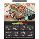 TS-6601-2 Kitchen Baking Touch Termometro digitale per alimenti con schermo a colori a doppio ago, TS-6601-2