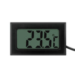 Mini termometro digitale per interni LCD (display in gradi Celsius), (Celsius Display) (Black), (Celsius Display) (White)
