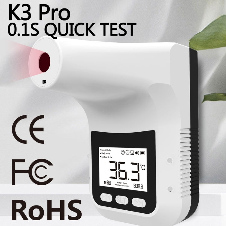 Termometro a infrarossi senza contatto K3 Pro con schermo LCD 2,8