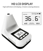 Termometro a infrarossi con sensore di distanza sensibile alla luce sul corpo frontale senza contatto K3 Pro, schermo LCD da 2,8 pollici, K3 Pro