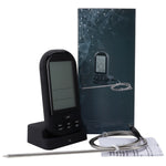 TS-HY62 Termometro wireless per barbecue da cucina digitale da cucina (nero), Single Probe