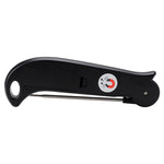 TS-BY54 Termometro a sonda impermeabile pieghevole per barbecue da cucina (nero), TS-BY54