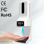 Termometro digitale senza contatto con dispenser sapone 1000 ml