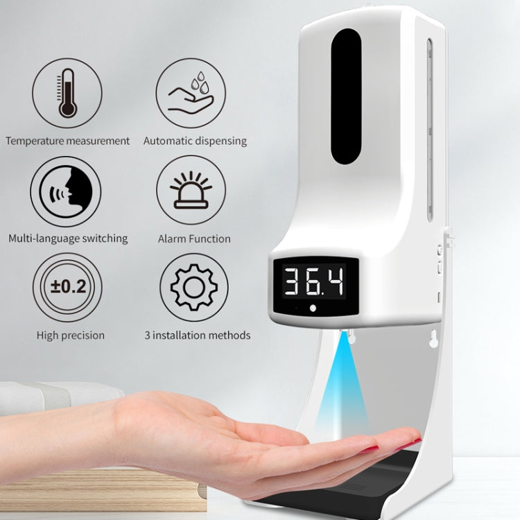 Termometro digitale senza contatto con dispenser sapone 1000 ml