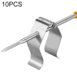 10 PCS Home Kitchen BBQ Grill Probe Holder, Specifica: Supporto per sonda a foro singolo, Single Hole