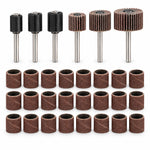 Set accessori per levigatura 30 pezzi con rulli abrasivi TMK20348 6901500203486 TL7635