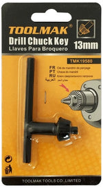 Chiave per mandrino trapano Toolmak 13 mm TMK19580 6901250195802 TL7640