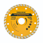 Disco diamantato turbo 115 mm per gres pietra marmo e cemento  TMK19001 6901050190014 TL7805