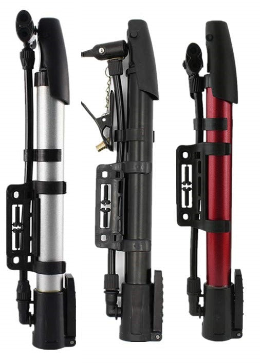 Mini pompa manuale per bicicletta con attacco al telaio - vari colori 6901150191355 TMK19135 TL9915