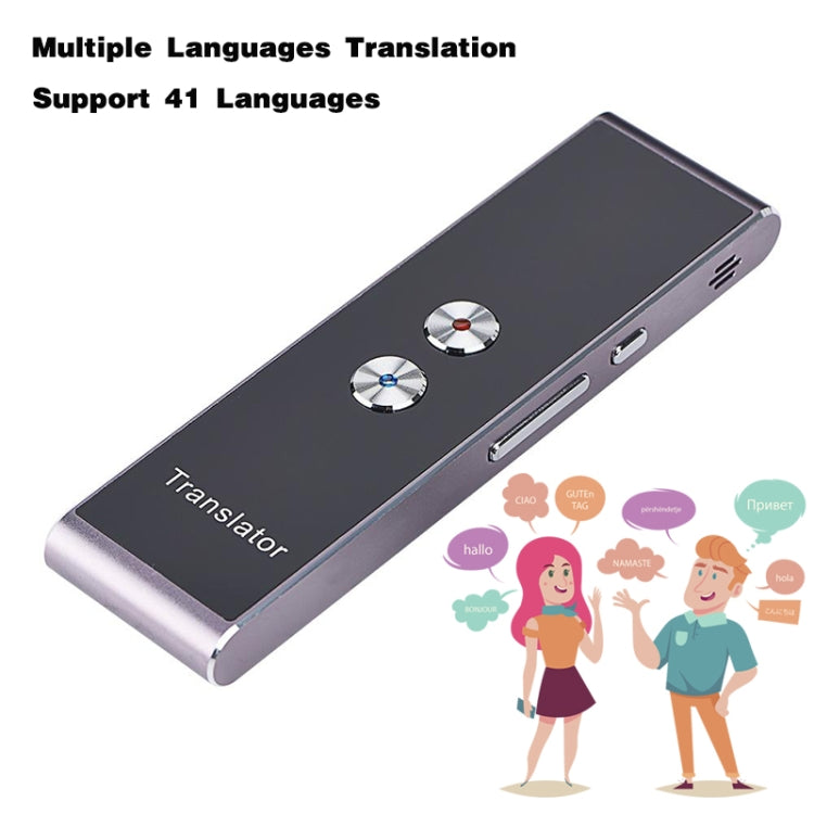 Traduttore vocale portatile T8+ 40 lingue in tempo reale