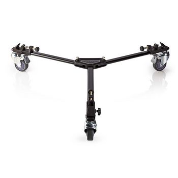 Tripod Dolly | Maximum load capacity: 20.0 kg | Tripod diameter range: 29.0 mm | Travel bag included | Leg locks | Aluminum | Black