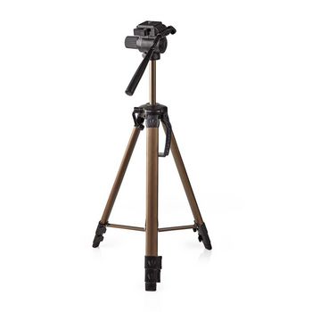 Tripod | Maximum load capacity: 4.0 kg | Minimum working height: 64.0 cm | Maximum working height: 161.0 cm | 2 Segments | Pan & Tilt | Travel bag included | ABS / Aluminum | Black / Bronze