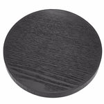 Vassoio portaoggetti rotondo in legno massello 27 cm