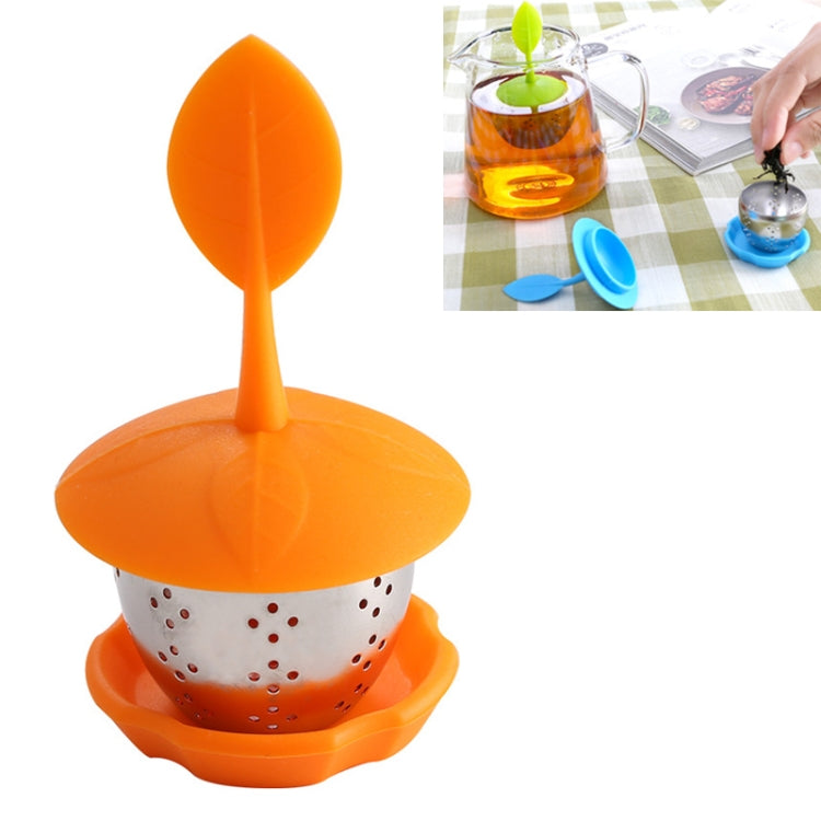 Filtri da tè per bustine di tè appesi in silicone in acciaio inossidabile