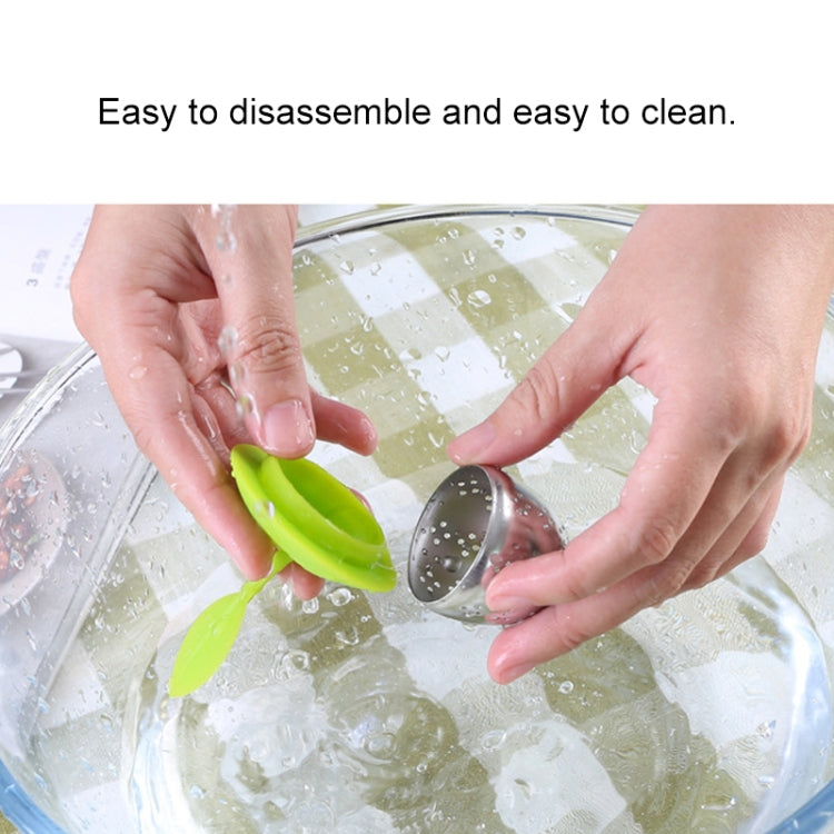Filtri da tè per bustine di tè appesi in silicone in acciaio inossidabile