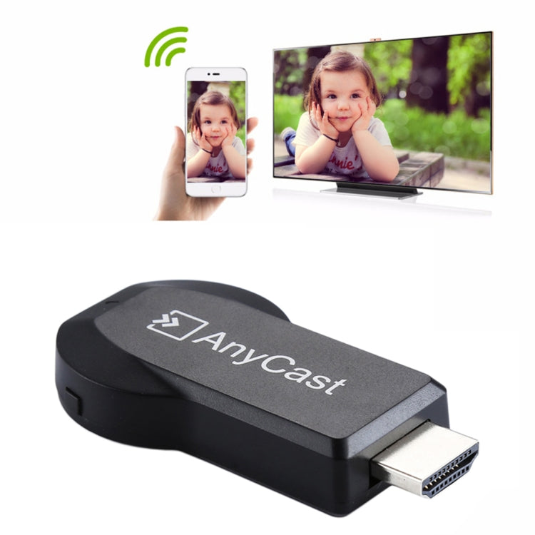 AnyCast M2 Plus Wireless WiFi Display Dongle Ricevitore Airplay Miracast DLNA 1080P HDMI TV Stick per iPhone, Samsung e altri smartphone Android, M2 Plus