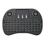 Lingua di supporto: Arabo i8 Air Mouse Tastiera retroilluminata wireless con touchpad per Android TV Box e Smart TV e PC Tablet e Xbox360 e PS3 e HTPC/IPTV, Arabic