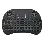 Lingua di supporto: tastiera retroilluminata wireless i8 Air Mouse russa con touchpad per Android TV Box e Smart TV e tablet PC e Xbox360 e PS3 e HTPC/IPTV, Russian