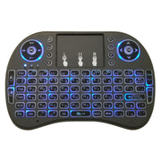 Lingua di supporto: tastiera retroilluminata wireless i8 Air Mouse russa con touchpad per Android TV Box e Smart TV e tablet PC e Xbox360 e PS3 e HTPC/IPTV, Russian
