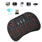 Lingua di supporto: tastiera retroilluminata wireless i8 Air Mouse russa con touchpad per Android TV Box e Smart TV e tablet PC e Xbox360 e PS3 e HTPC/IPTV, Russian