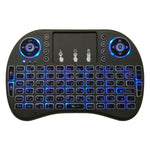 Lingua di supporto: tastiera retroilluminata wireless i8 Air Mouse taiwanese con touchpad per Android TV Box e Smart TV e tablet PC e Xbox360 e PS3 e HTPC/IPTV, Taiwanese