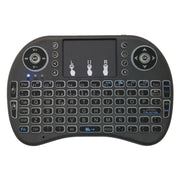 Lingua di supporto: tastiera retroilluminata wireless i8 Air Mouse spagnola con touchpad per Android TV Box e Smart TV e tablet PC e Xbox360 e PS3 e HTPC/IPTV, Spanish