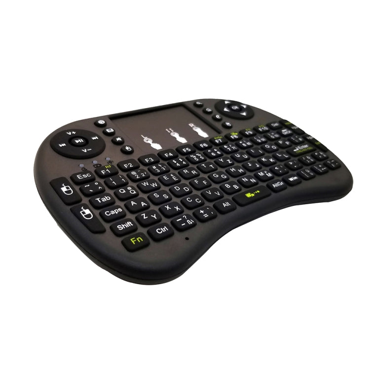 Lingua di supporto: tastiera wireless tedesca i8 Air Mouse con touchpad per Android TV Box e Smart TV e tablet PC e Xbox360 e PS3 e HTPC/IPTV