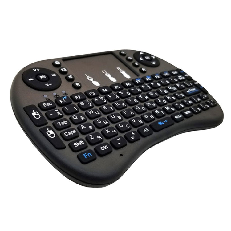 Lingua di supporto: tastiera wireless i8 Air Mouse russa con touchpad per Android TV Box e Smart TV e tablet PC e Xbox360 e PS3 e HTPC/IPTV