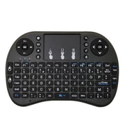 Lingua di supporto: tastiera wireless i8 Air Mouse francese con touchpad per Android TV Box e Smart TV e tablet PC e Xbox360 e PS3 e HTPC/IPTV, French