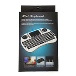 Lingua di supporto: tastiera wireless i8 Air Mouse francese con touchpad per Android TV Box e Smart TV e tablet PC e Xbox360 e PS3 e HTPC/IPTV, French
