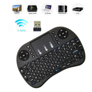 Lingua di supporto: tastiera wireless i8 Air Mouse francese con touchpad per Android TV Box e Smart TV e tablet PC e Xbox360 e PS3 e HTPC/IPTV, French
