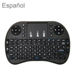 Lingua di supporto: tastiera wireless i8 Air Mouse spagnola con touchpad per Android TV Box e Smart TV e tablet PC e Xbox360 e PS3 e HTPC/IPTV, Spanish