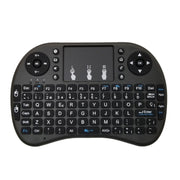 Lingua di supporto: tastiera wireless i8 Air Mouse spagnola con touchpad per Android TV Box e Smart TV e tablet PC e Xbox360 e PS3 e HTPC/IPTV, Spanish