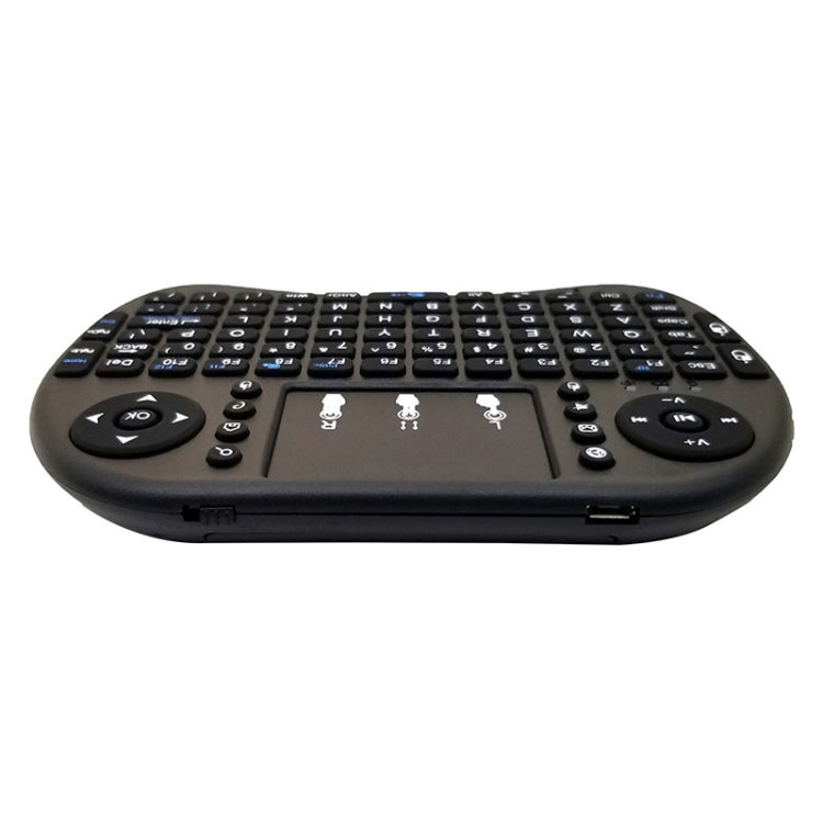 Lingua di supporto: tastiera wireless i8 Air Mouse spagnola con touchpad per Android TV Box e Smart TV e tablet PC e Xbox360 e PS3 e HTPC/IPTV, Spanish