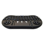 Lingua di supporto: tastiera wireless inglese i8 Air Mouse con touchpad per Android TV Box e Smart TV e tablet PC e Xbox360 e PS3 e HTPC/IPTV, English